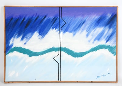 BOB CARIGNAN (AMERICAN) FOUR SEASONS ABSTRACT