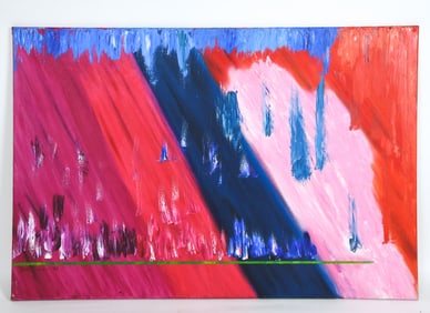 BOB CARIGNAN (AMERICAN) "SPRING" 1987 ABSTRACT