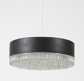 Bubble glass mount ceiling light by Staff Leuchten. Unmarked. Circa 1960s. Dimensions: H 4" x Dia.
