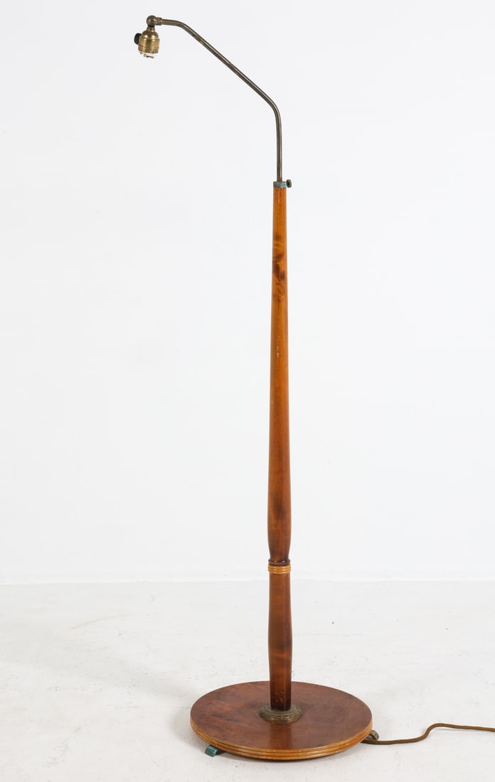 SCANDINAVIAN ART DECO FLOOR LAMP C. 1940S (1 of 14)