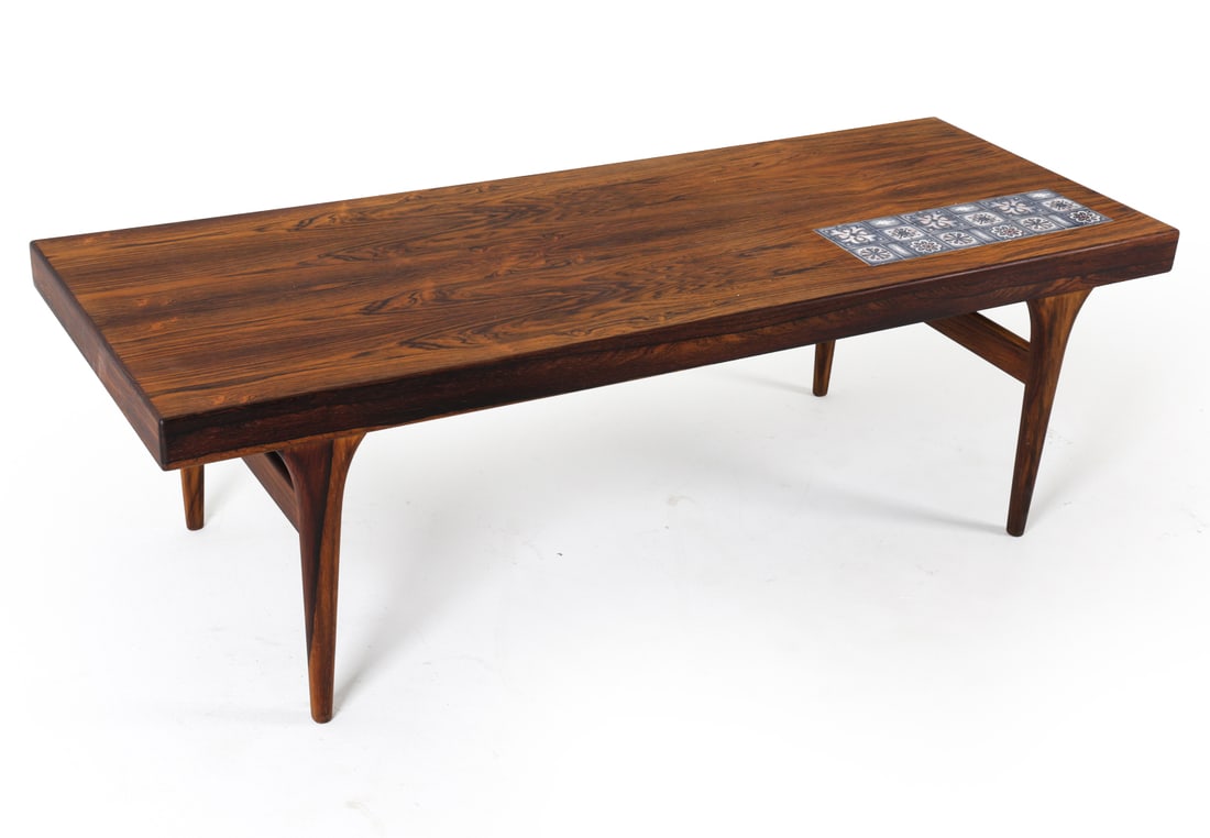 JOHANNES ANDERSEN SILKEBORG ROSEWOOD & TILE TABLE (1 of 14)