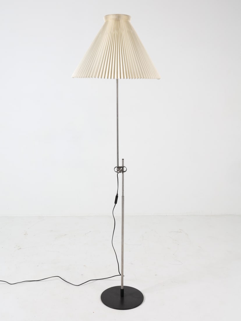 MICHAEL BANG M. 322 LE KLINT STEEL FLOOR LAMP (1 of 9)