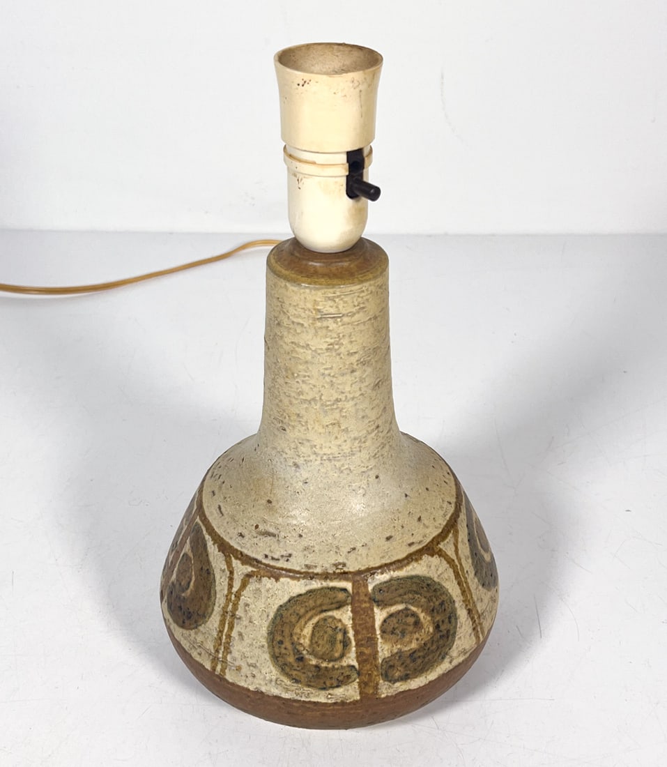 SVEND AAGE JENSEN SOHOLM CERAMIC LAMP C. 1970S (1 of 9)