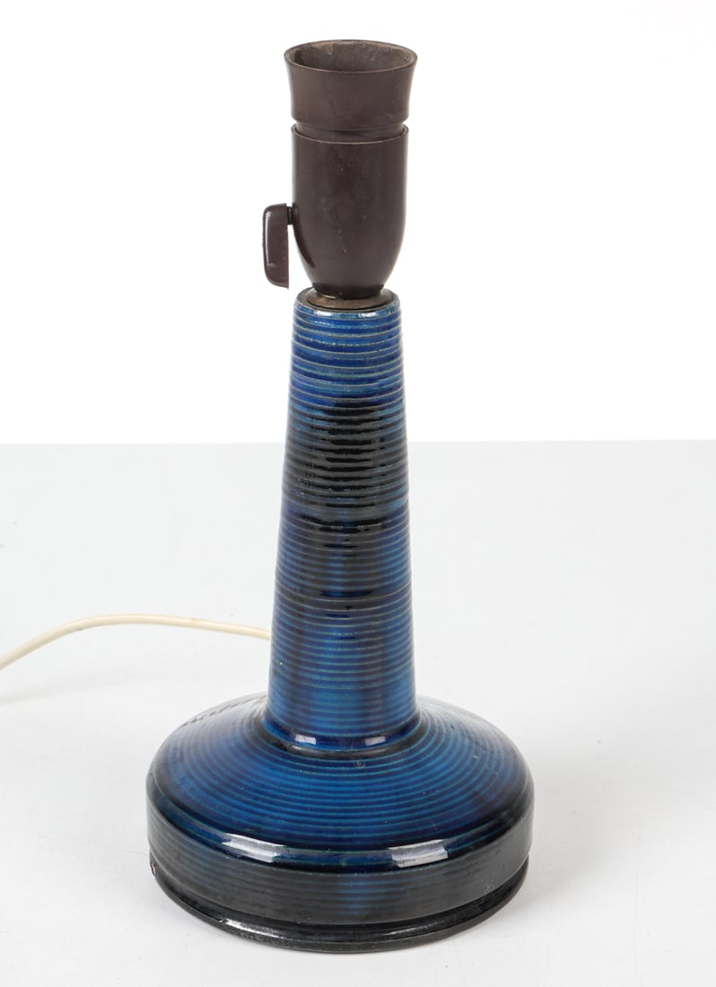 J. HOLSTEIN DANISH CERAMIC TABLE LAMP C. 1960S (1 of 10)