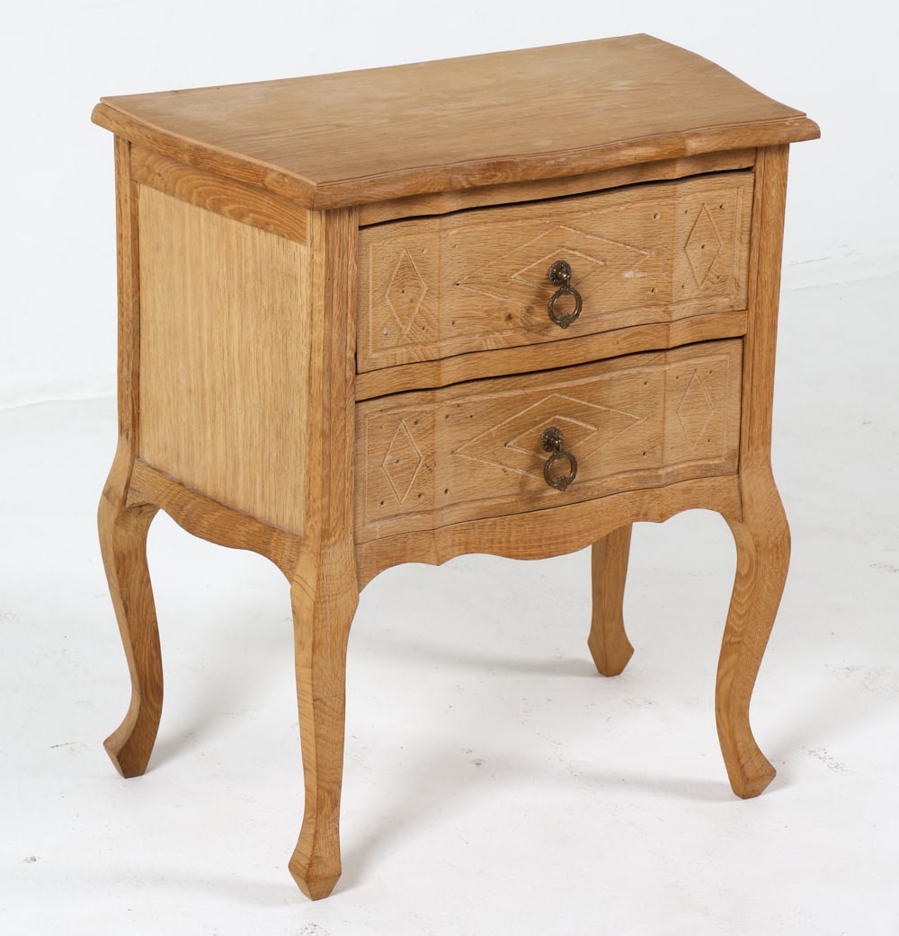 HENNING KJAERNULF STYLE OAK SIDE CHEST C. 1970S (1 of 11)