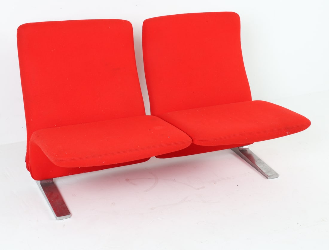 ATTR. PIERRE PAULIN M. F784 ARTIFORT FABRIC SOFA (1 of 12)