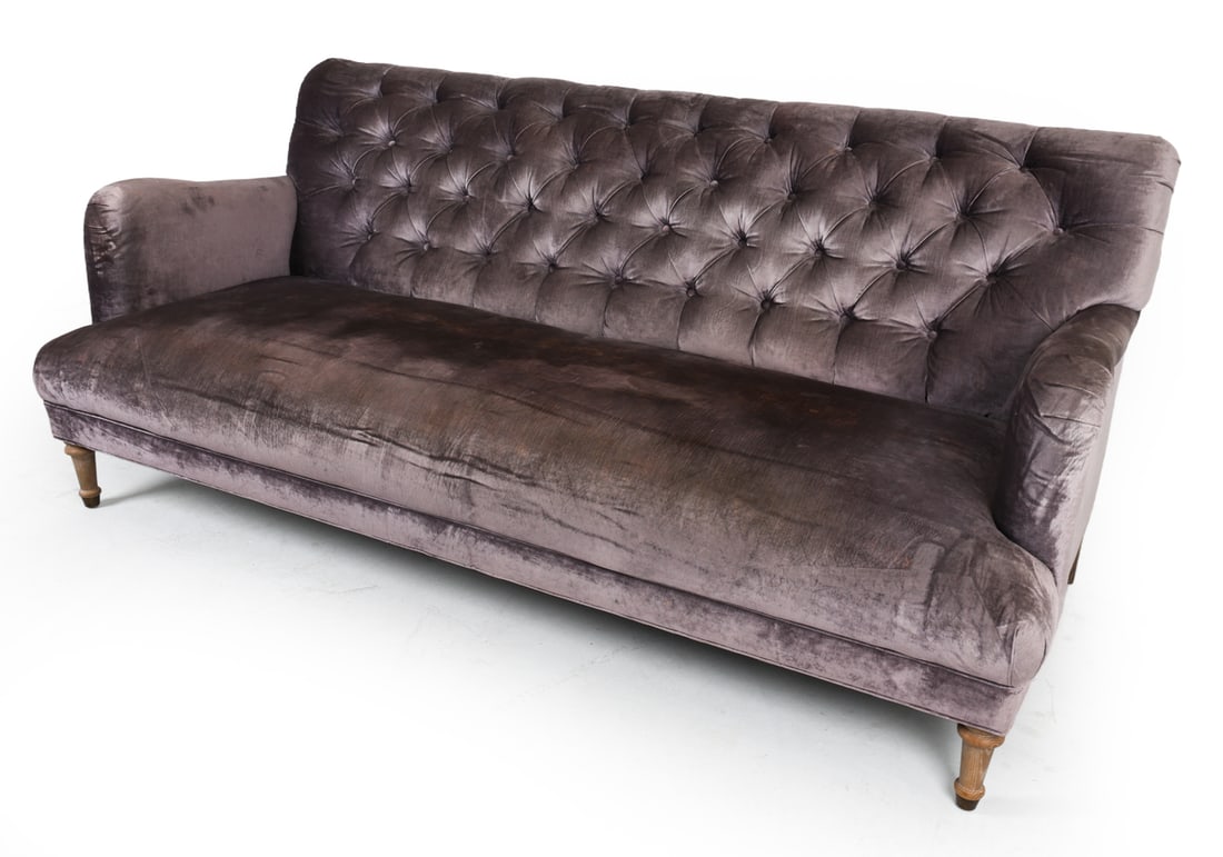 ANTHROPOLOGIE ORIANNA TUFTED VELVET SOFA (1 of 11)