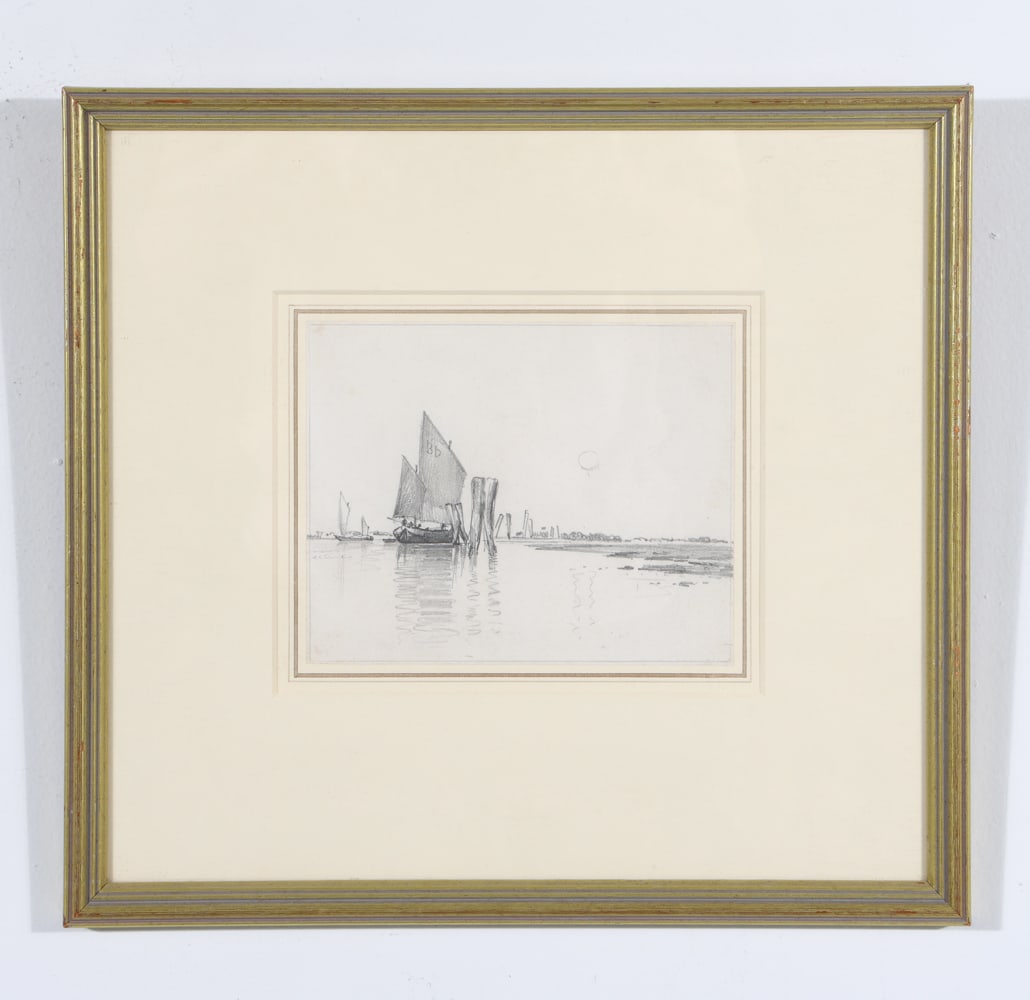 EDWARD WILLIAM COOKE (1811-1880) PENCIL DRAWING (1 of 5)