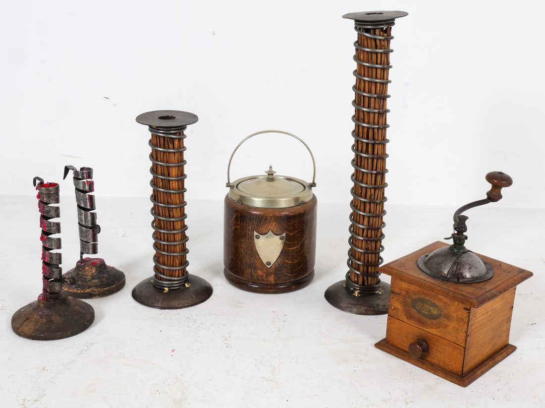 VINTAGE WOODEN DECORATIVE GROUPING (1 of 12)