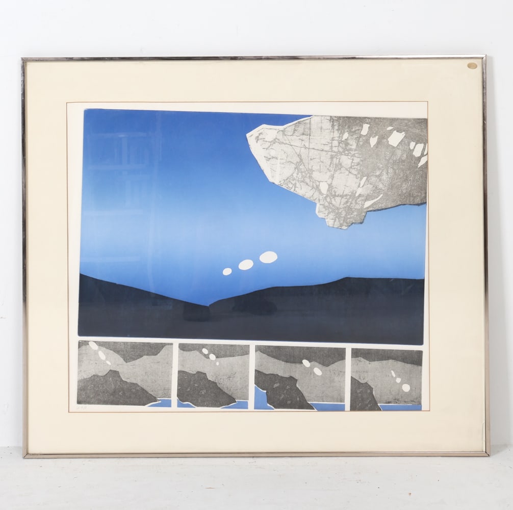 JOAN MILLER (20TH C.) ABSTRACT PRINT (1 of 10)