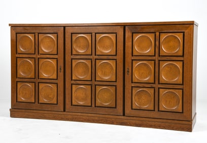GERARD BARTELS GERMAN OAK SIDEBOARD C. 1970S