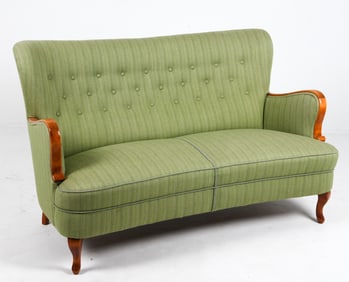 MANNER OF ALFRED CHRISTENSEN SETTEE SOFA