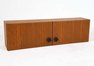 MUSTERRING GERMAN TEAK WALL CABINET C. 1960S