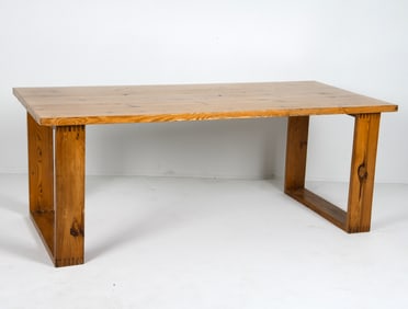 ATTR. ATE VAN APELDOORN DUTCH PINE DINING TABLE