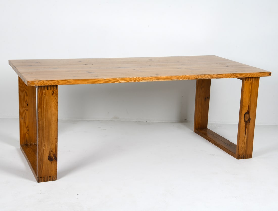ATTR. ATE VAN APELDOORN DUTCH PINE DINING TABLE (1 of 13)