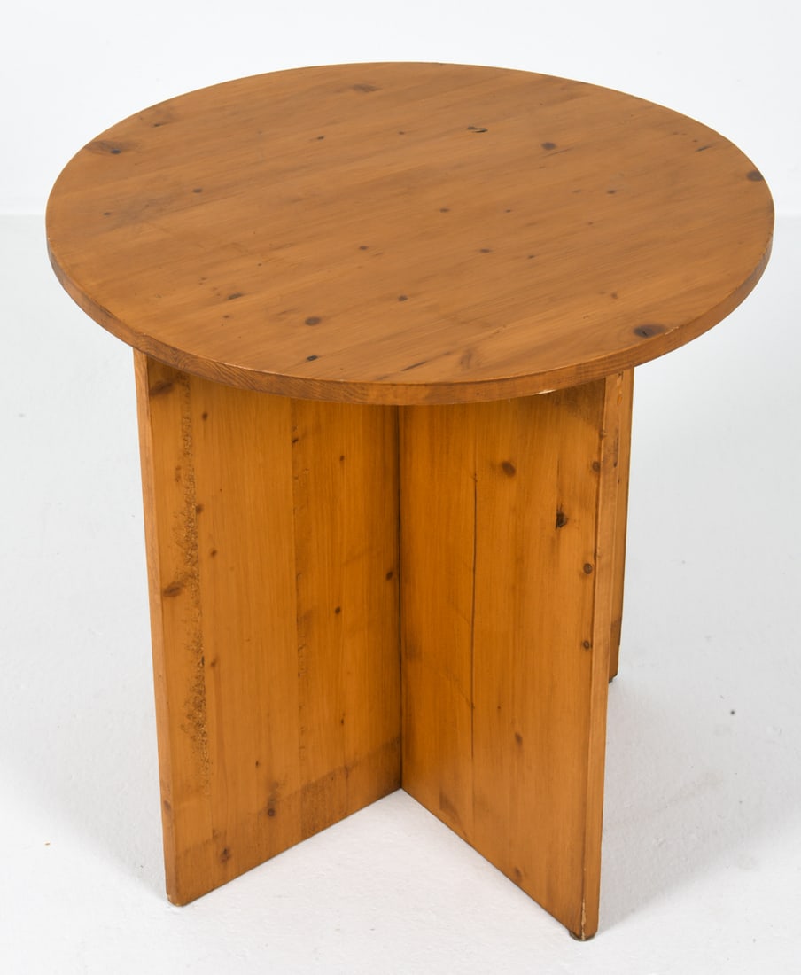 AXEL-EINAR HJORTH STYLE SWEDISH PINE SIDETABLE (1 of 8)