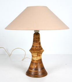 BRUNO KARLSSON SWEDISH CERAMIC TABLE LAMP C. 1970S