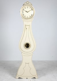 STYLE OF MORA SWEDISH PINE GRANDFATHER CLOCK
