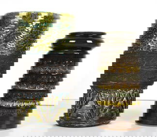 TILGMANS & BITOSSI ITALIAN CERAMIC VASES C. 1970S