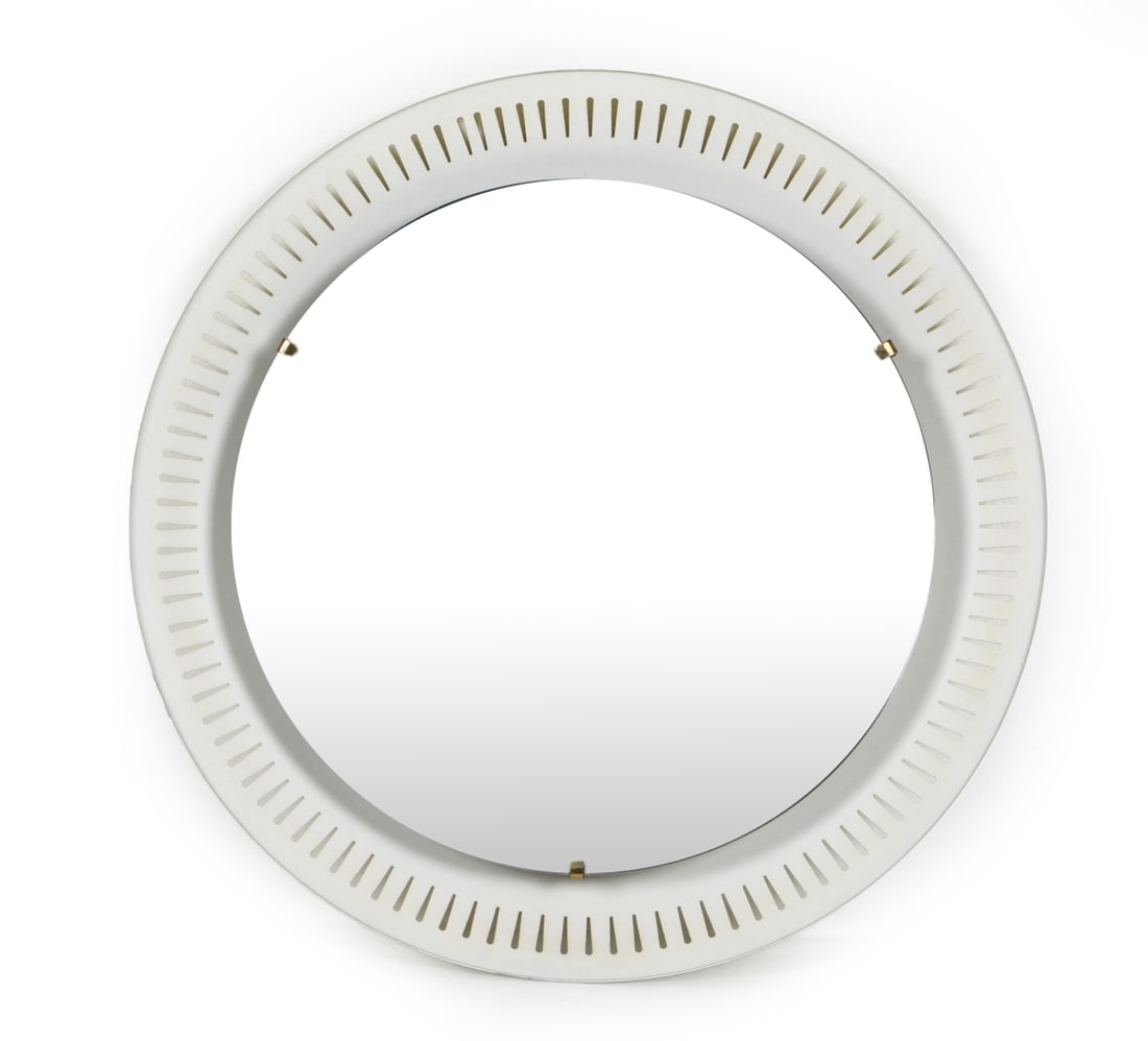 HILLEBRAND GERMAN ILLUMINATED FRAME MIRROR 1950S (1 of 7)