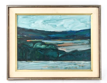 RONNIE CUTLER ABSTRACT O/C LANDSCAPE