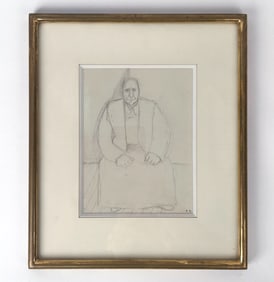 PIERRE TAL-COAT DRAWING OF GERTRUDE STEIN