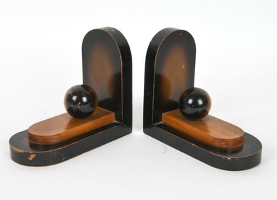 PAIR OF AMSTERDAM SCHOOL ART DECO BOOKENDS