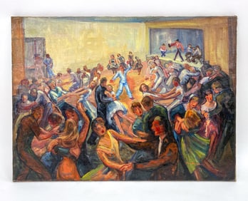 MERCY ANN HILLMAN O/C PAINTING