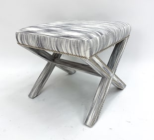 CONTEMPORARY X-FORM BENCH