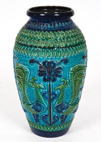 LARGE BITOSSI STYLE WEST GERMAN VASE C. 1960S