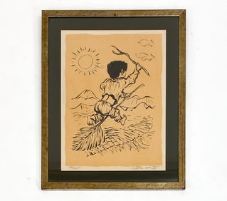 FLETCHER MARTIN (1904-1979) LITHOGRAPH