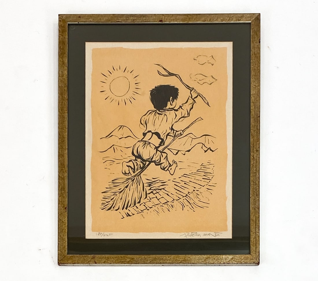 FLETCHER MARTIN (1904-1979) LITHOGRAPH (1 of 7)