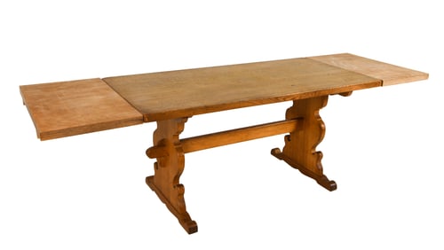 HENNING KJAERNULF STYLE DANISH OAK DINING TABLE