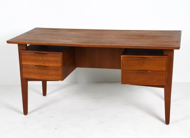 HENNING JORGENSEN DANISH TEAK WRITING DESK