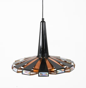 WERNER SCHOU CORONELL ELEKTRO PENDANT LIGHT 1970S