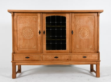 HENNING KJAERNULF DANISH OAK SIDEBOARD C. 1970S