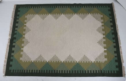 MID-CENTURY SCANDINAVIAN WOOL RUG