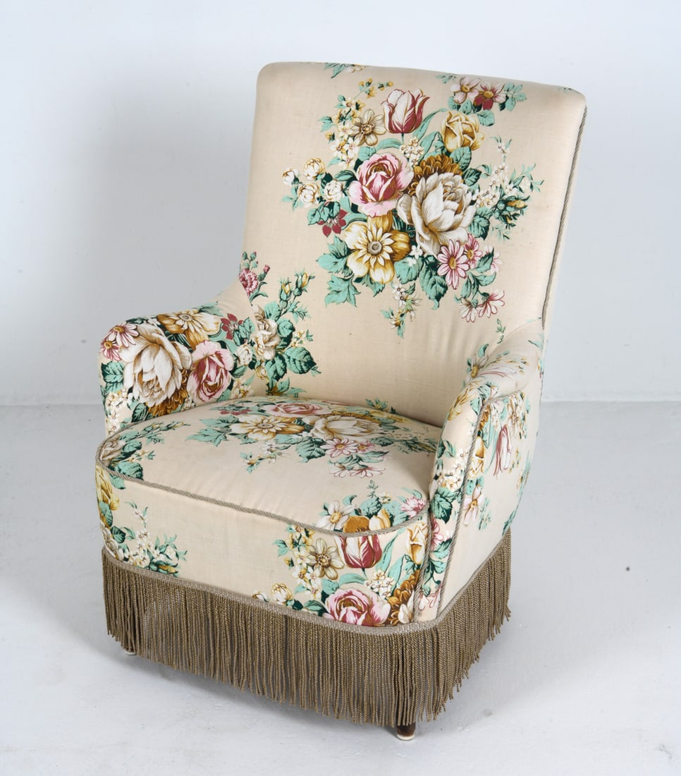 PAOLO BUFFA STYLE LOUNGE CHAIR C. 1950S (1 of 11)