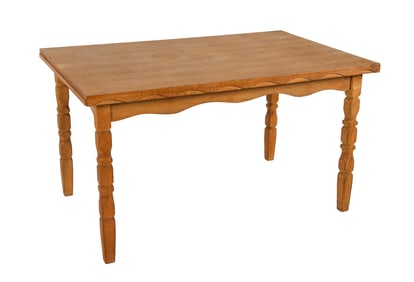 HENNING KJAERNULF STYLE DANISH OAK DINING TABLE