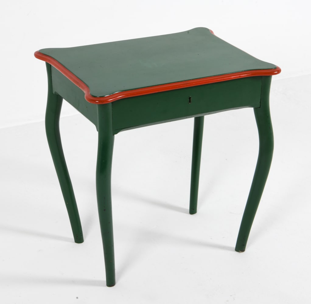DANISH PAINTED SIDE TABLE C. 1950S (1 of 15)