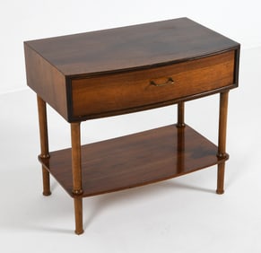 ARISTONA BEECH TURN-TABLE CABINET C. 1960S