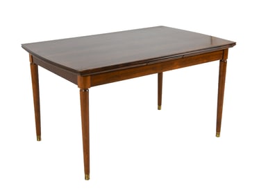 SCANDINAVIAN BEECH EXTENDING DINING TABLE