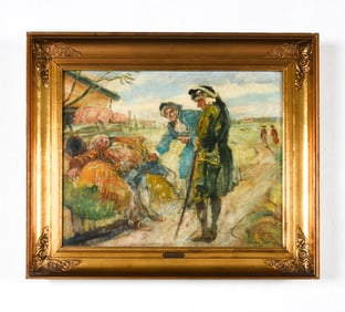 LUDVIG JACOBSEN (1890-1957) O/C