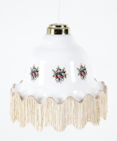 VICTORIAN REVIVAL STYLE ACRYLIC PENDANT LIGHT