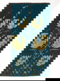 ATTR. EVA NEMETH WOVEN TAPESTRY TREE OF LIFE