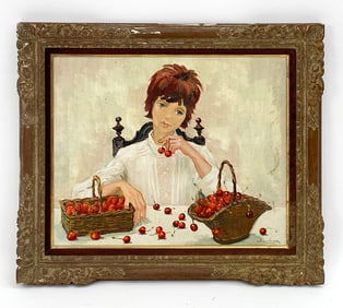 ANDRE CHOCHON (FRENCH, 1910-2005) PORTRAIT