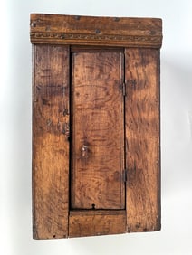 16TH C. DANISH OAK KITCHEN CUPBOARD CABINET