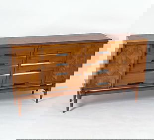 ATTR. SALVATORE BEVELACQUA DIAMOND FRONT SIDEBOARD