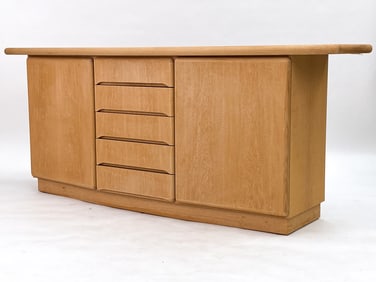 SKOVBY DANISH OAK SIDEBOARD C. 1970S
