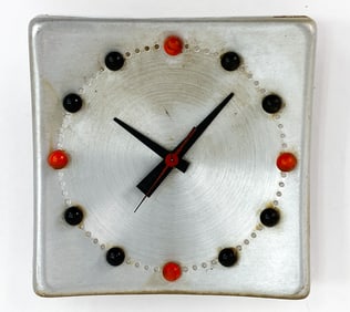 MID-CENTURY NUTONE L36 WALL CLOCK C. 1950S
